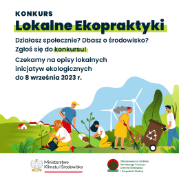 Zapraszamy do wzięcia udziału w konkursie Lokalne Ekopraktyki