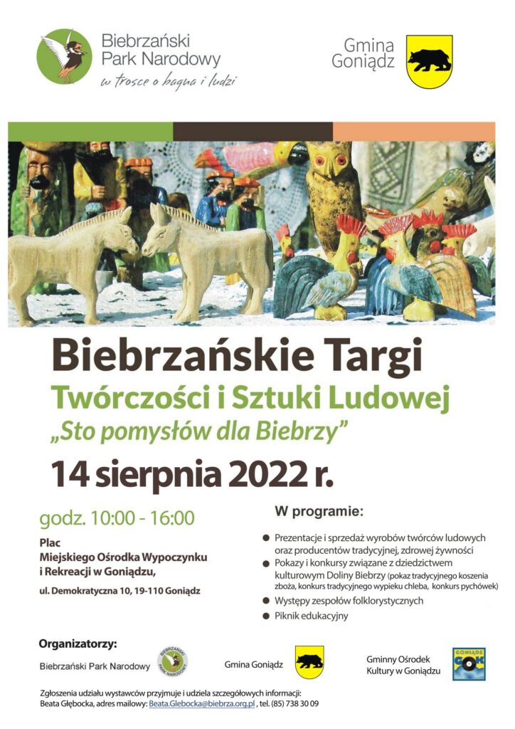 Biebrzańskie Targi Twórczości i Sztuki Ludowej ,,Sto pomysłów dla Biebrzy''