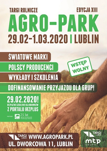 Targi Rolnicze AGRO-PARK-XIII EDYCJA