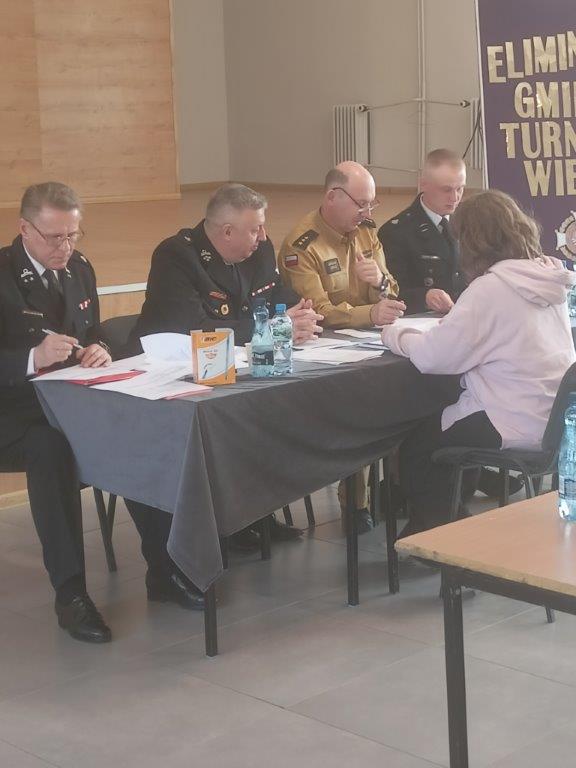 Gminne Eliminacje Ogólnopolskiego Turnieju Wiedzy Pożarniczej