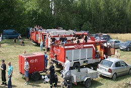 Gminne zawody sportowo - pożarnicze