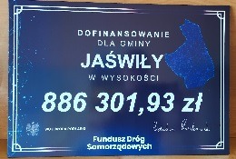 Podpisanie umowy w ramach "Funduszu Dróg Samorządowych"