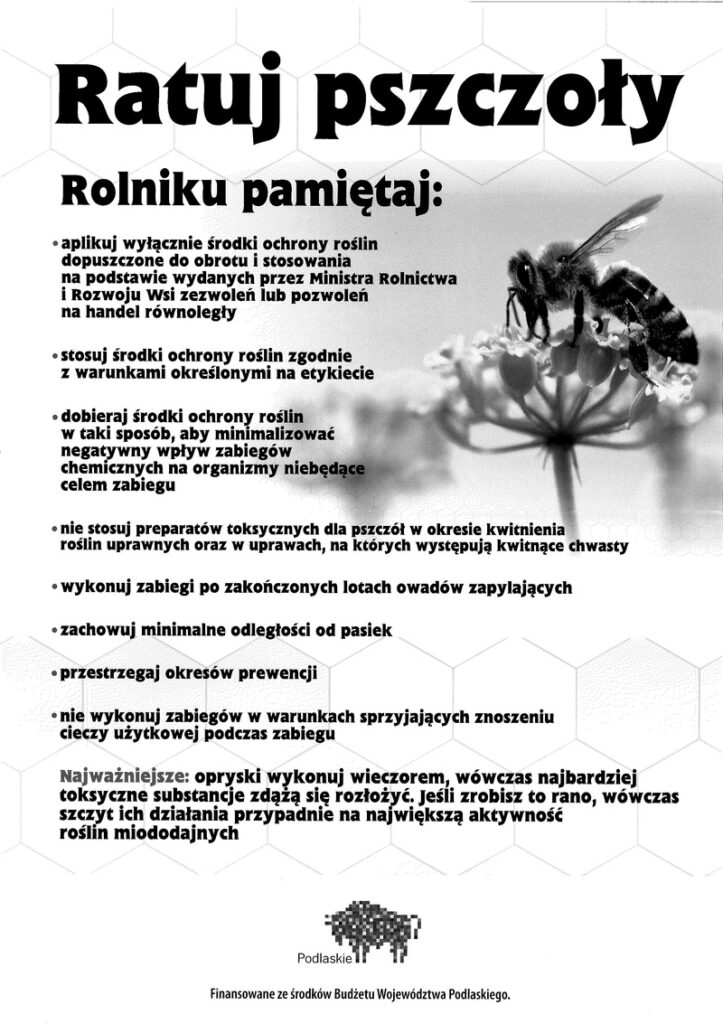 Ratuj pszczoły!