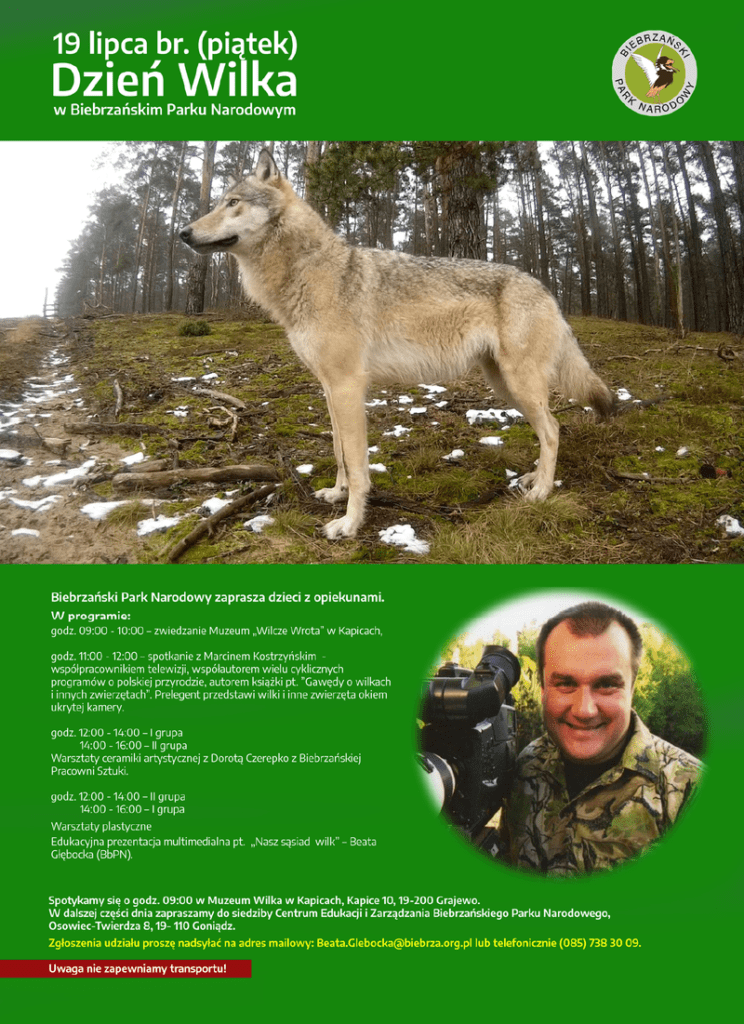 Dzień Wilka w Biebrzańskim Parku Narodowym