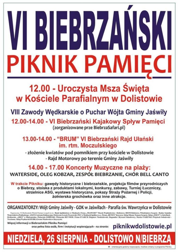 VI Biebrzański Piknik Pamięci w Dolistowie