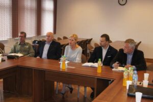Posiedzenie Powiatowego Zespołu Zarządzania Kryzysowego w Mońkach