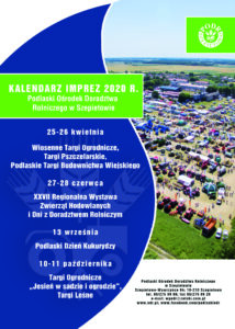 Kalendarz imprez PODR Szepietowo