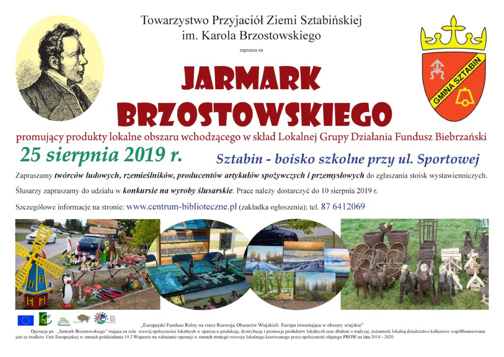 Zaproszenie na Jarmark Brzostowskiego