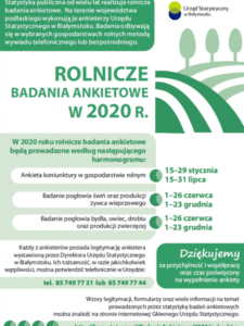 Rolnicze badania ankietowe GUS