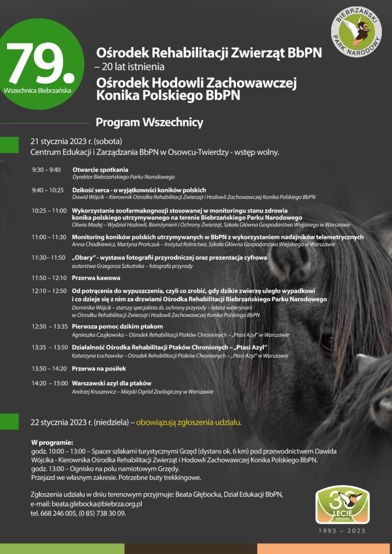 Program 79 Wszechnica Biebrzańska