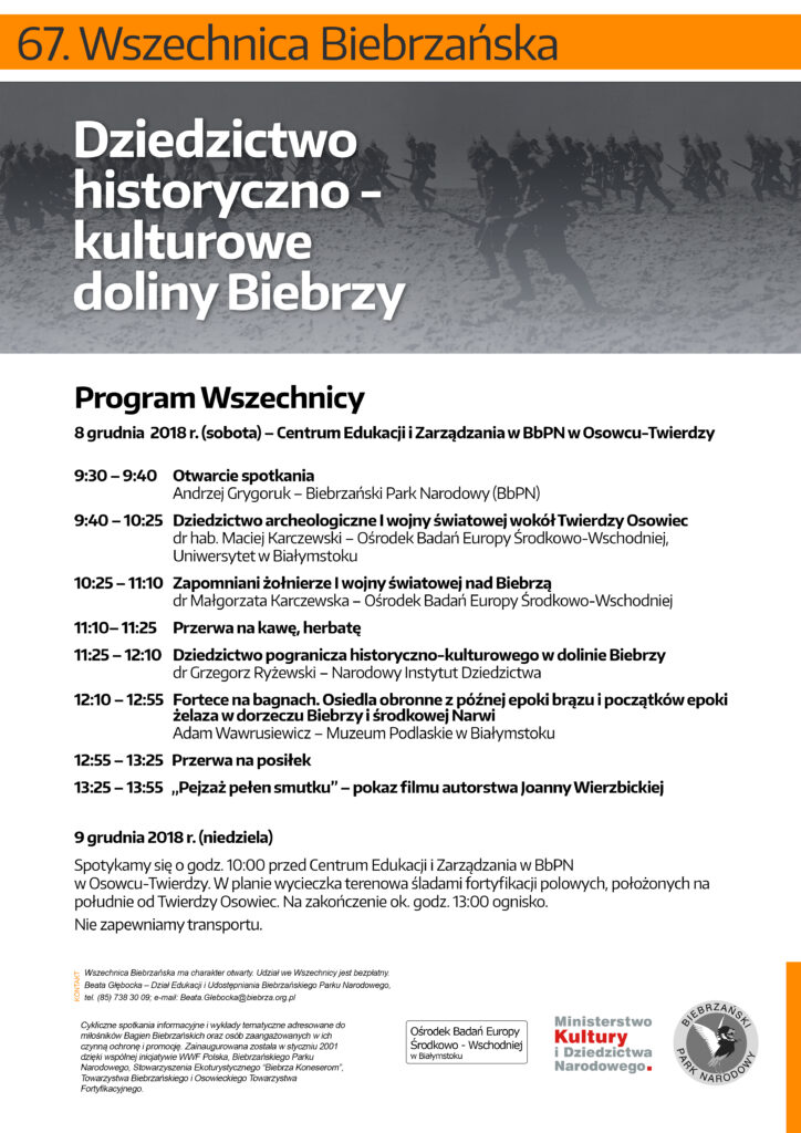 BbPN zaprasza na 67. Wszechnicę Biebrzańską