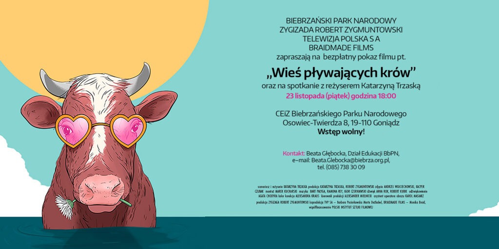 BbPN zaprasza na bezpłatny pokaz filmu pt. "Wieś pływających krów"