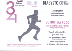 Szkolenie GOTOWI NA RODO