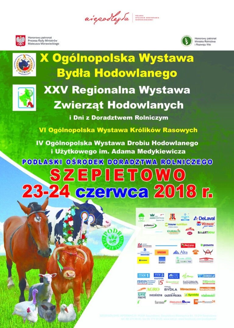 X Ogólnopolska Wystawa Bydła Hodowlanego, XXV Regionalna Wystawa Zwierząt Hodowlanych i Dni z Doradztwem