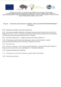 Seminarium "Rozwój obszarów wiejskich - szanse i zagrożenia dla Powiatu Monieckiego"