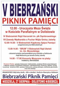 Zapraszamy na V Biebrzański Piknik Pamięci