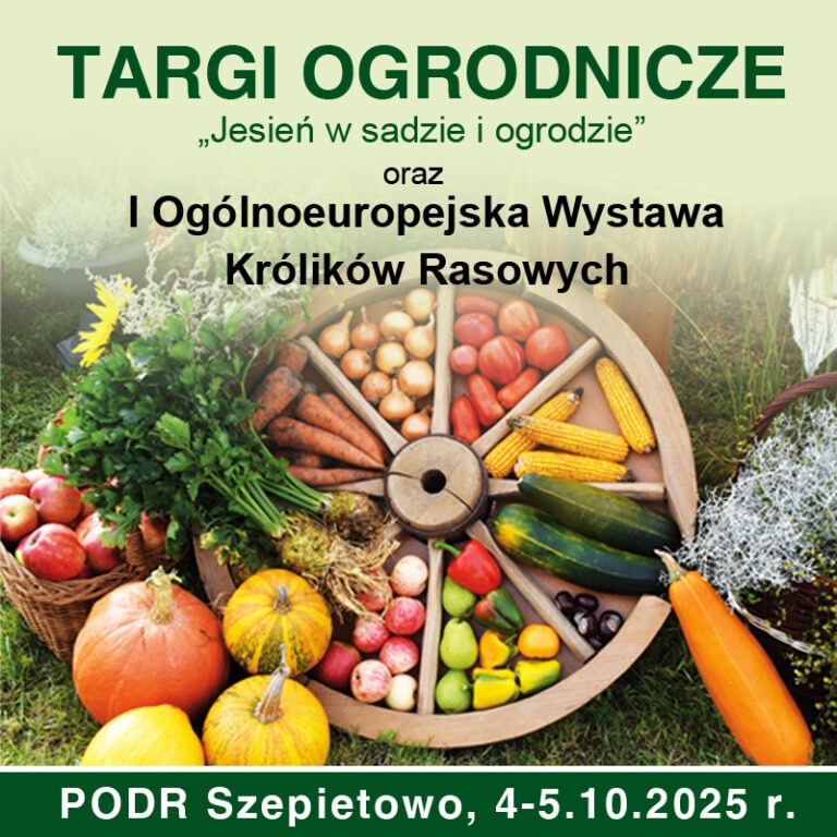 Targi ogrodnicze w Szepietowie 4-5.10.2025 r.